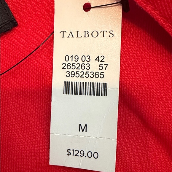 Talbots Red Utility Jacket - Picture 12 of 12